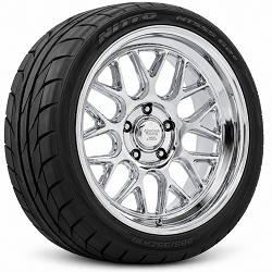 Chrome G-Force 18x8 & 18x10 5x4.75 Staggered Package Set of Four